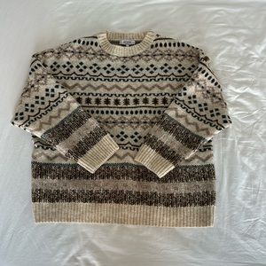 GREY BANDIT cool winter vibes sweater